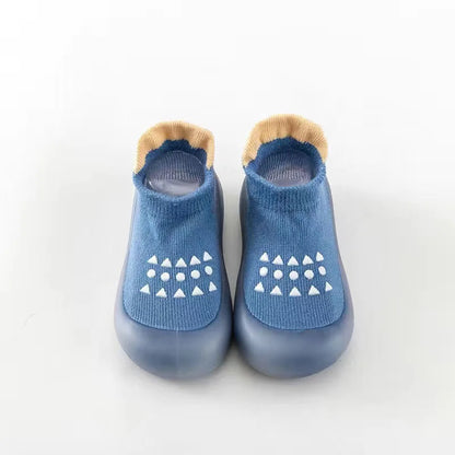 Combed Cotton Non-Slip Baby Floor Socks – Breathable Walking Shoes