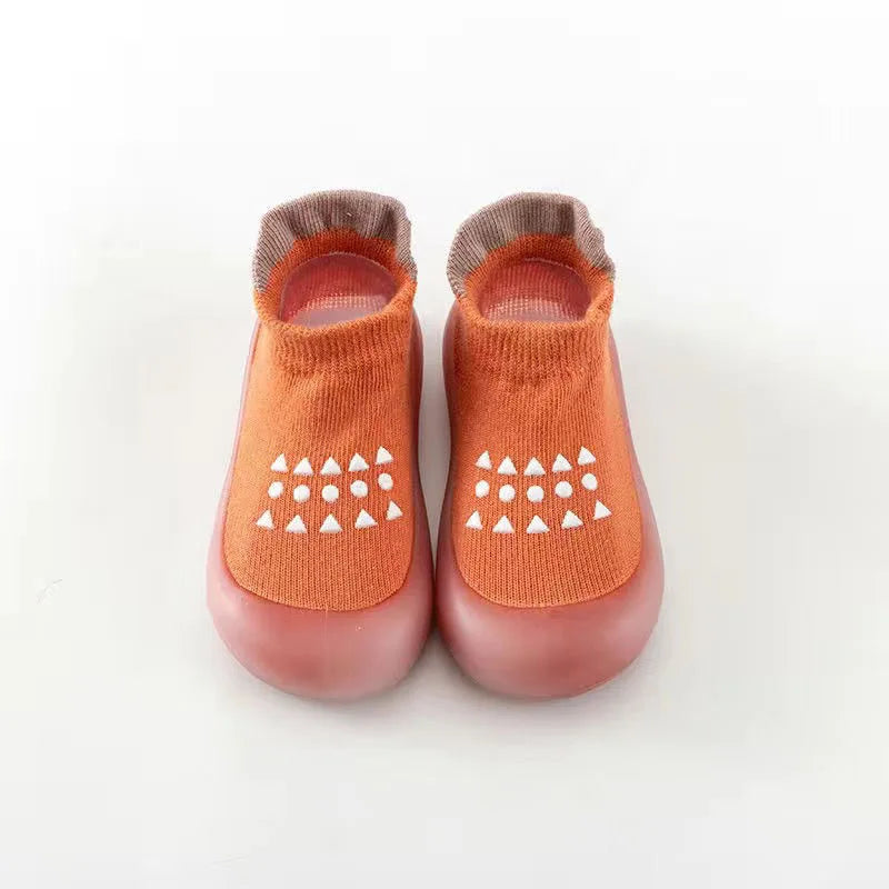 Combed Cotton Non-Slip Baby Floor Socks – Breathable Walking Shoes