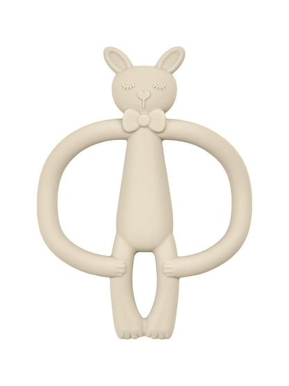 Silicone Baby Teether – Cartoon Rabbit Chewing Toy for Infants & Newborns